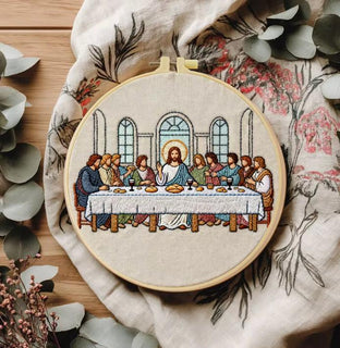 GraceStitch – Nativity Embroidery Kit for Faith-Inspired Crafting
