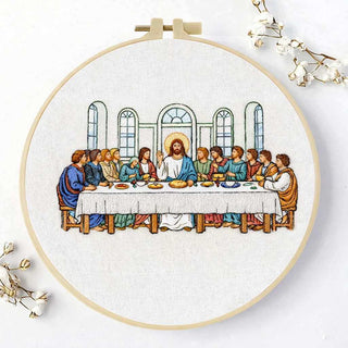 GraceStitch – Nativity Embroidery Kit for Faith-Inspired Crafting