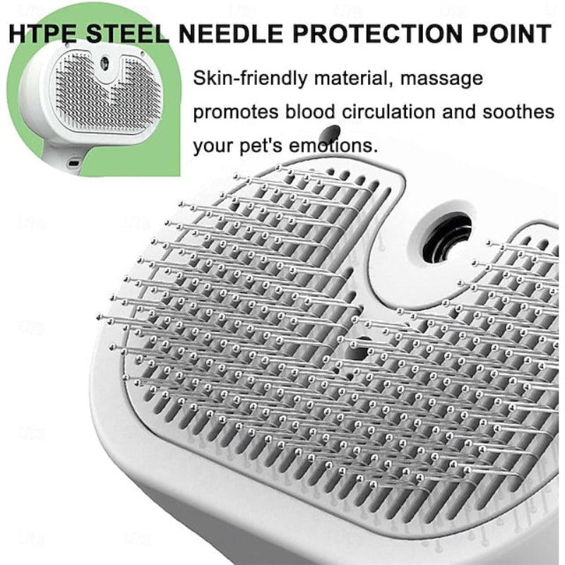 FurFresh –  Massaging Brush 2-in-1 for Tangle-Free Shiny Coat