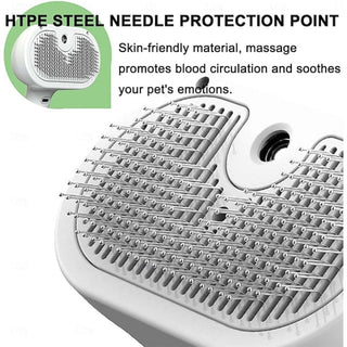 FurFresh –  Massaging Brush 2-in-1 for Tangle-Free Shiny Coat