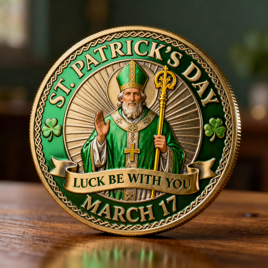 GoldClover – Lucky Coin Keepsake