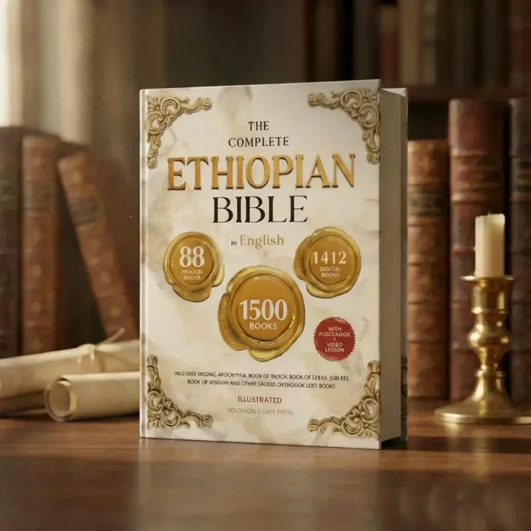 📖 Collector’s Edition Event: 50% Off! Complete Ethiopian Bible – Hardcover Ethiopian Bible ✨ A Timeless Treasure of Faith & History