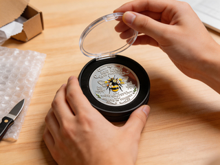 GoldenHive – Motivational Bee Kind Keepsake Coin