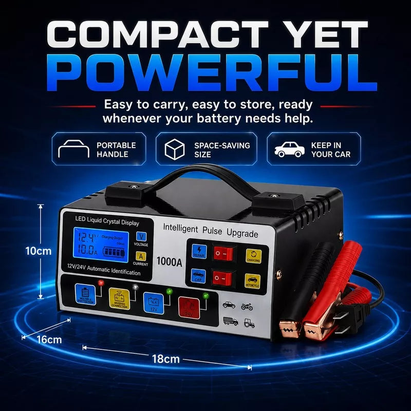 PowerCharge – 12V/24V Smart Battery Charger