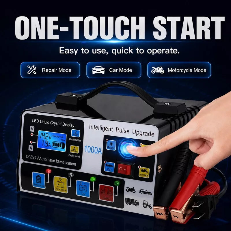 PowerCharge – 12V/24V Smart Battery Charger