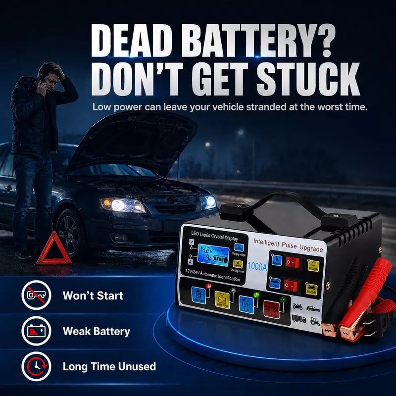 PowerCharge – 12V/24V Smart Battery Charger