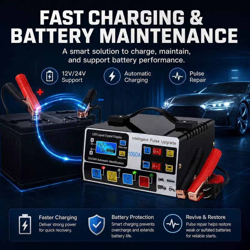 PowerCharge – 12V/24V Smart Battery Charger