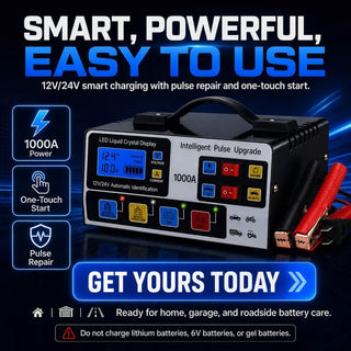 PowerCharge – 12V/24V Smart Battery Charger