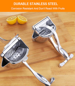 Multifuntional Manual Stainless Steel Juicer