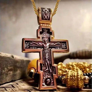 SacredCross – Handmade Crucifix Pendant
