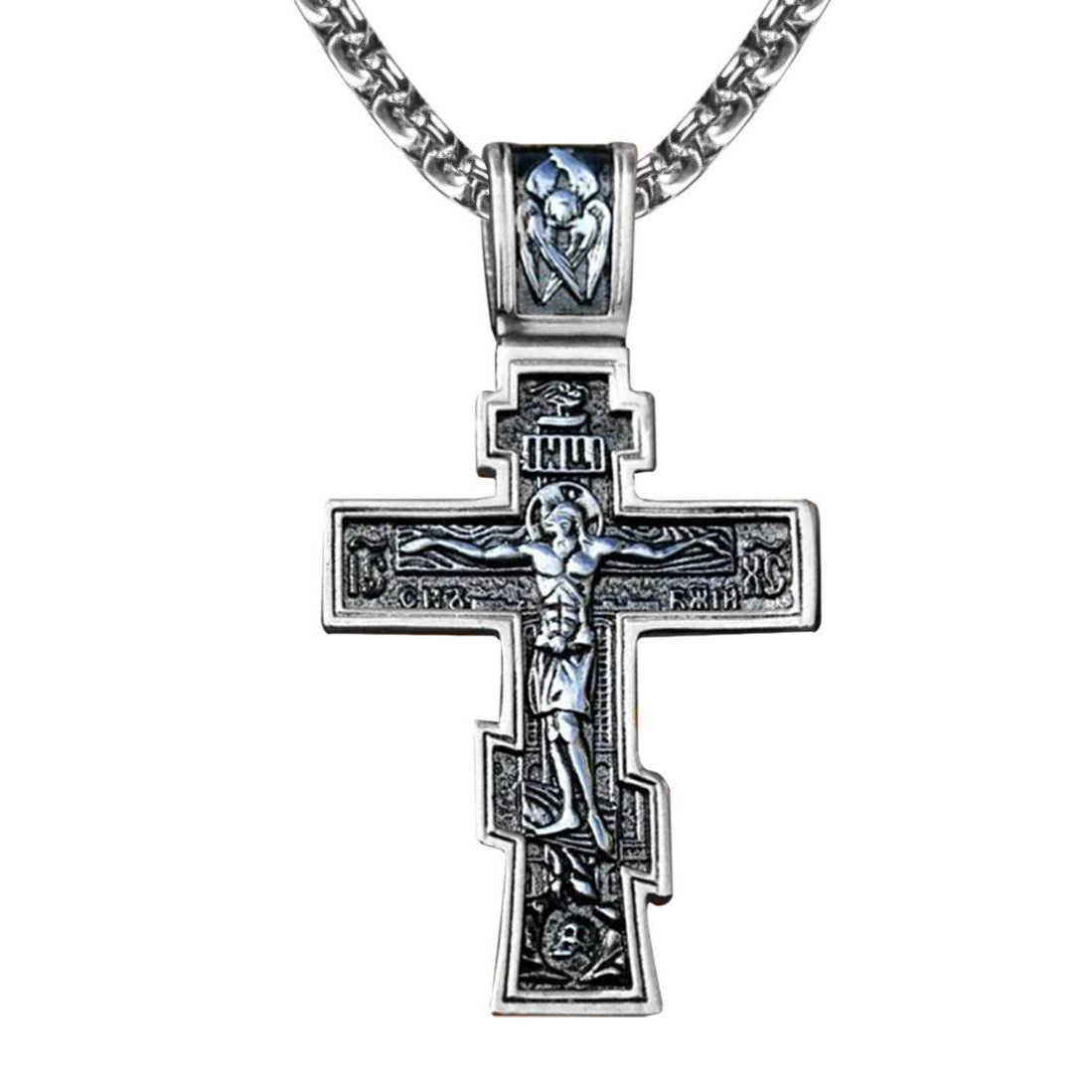 SacredCross – Handmade Crucifix Pendant