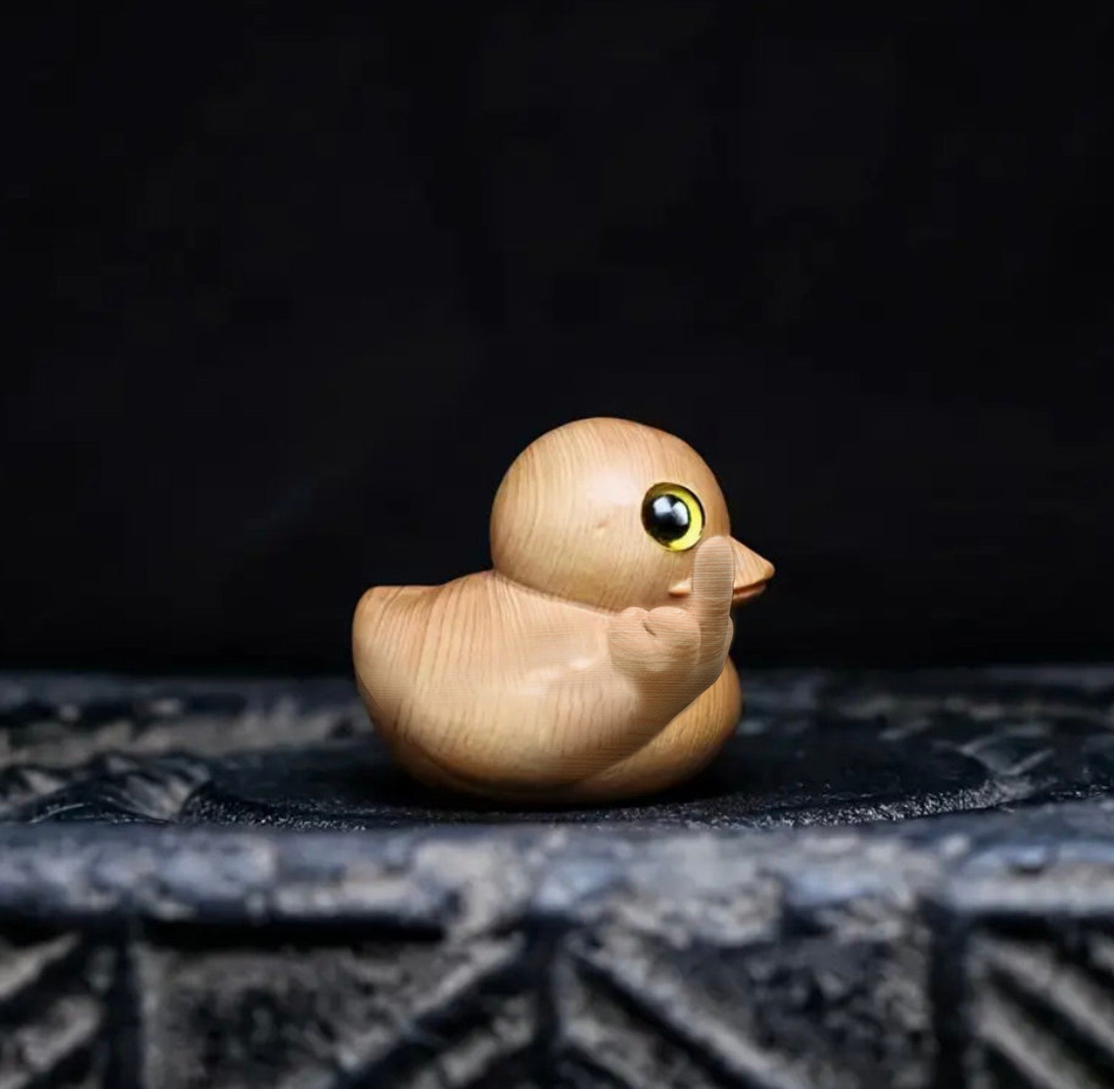Handmade Wooden Duck