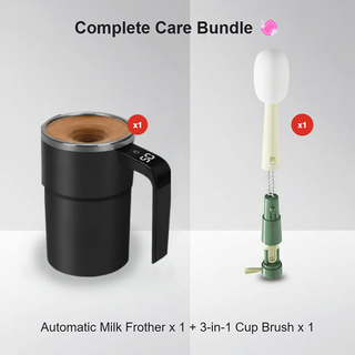 MixMate – Magnetic Self-Stirring Mug Set for Coffee & Tea