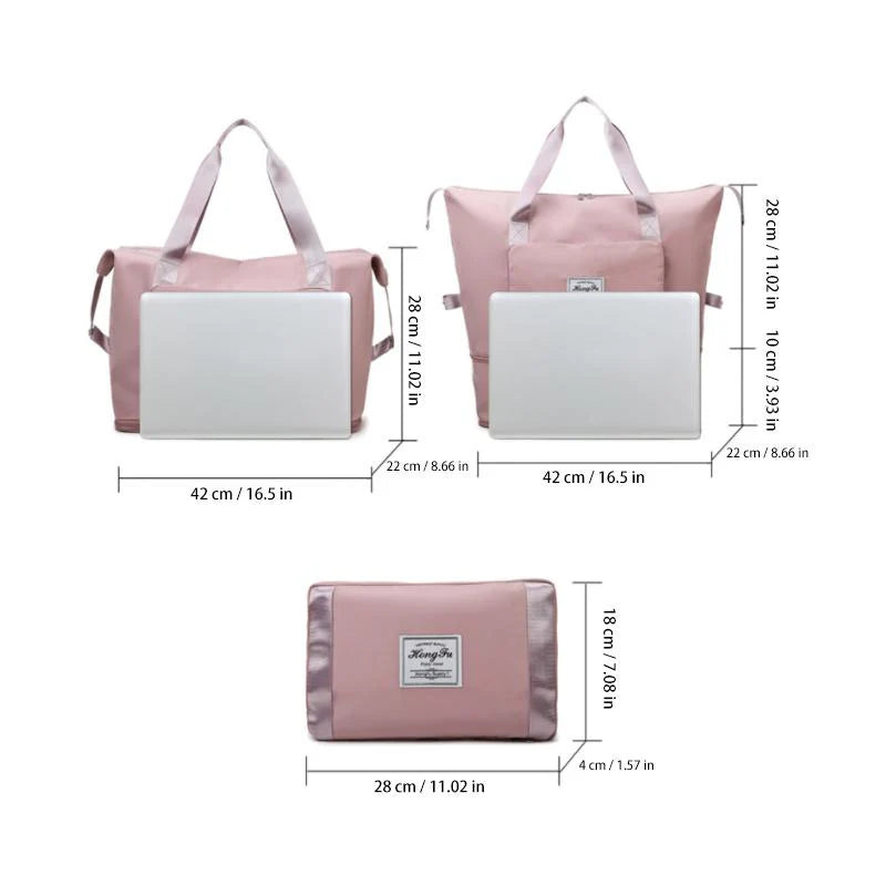 AeroVault – Expandable Travel Duffel Bag