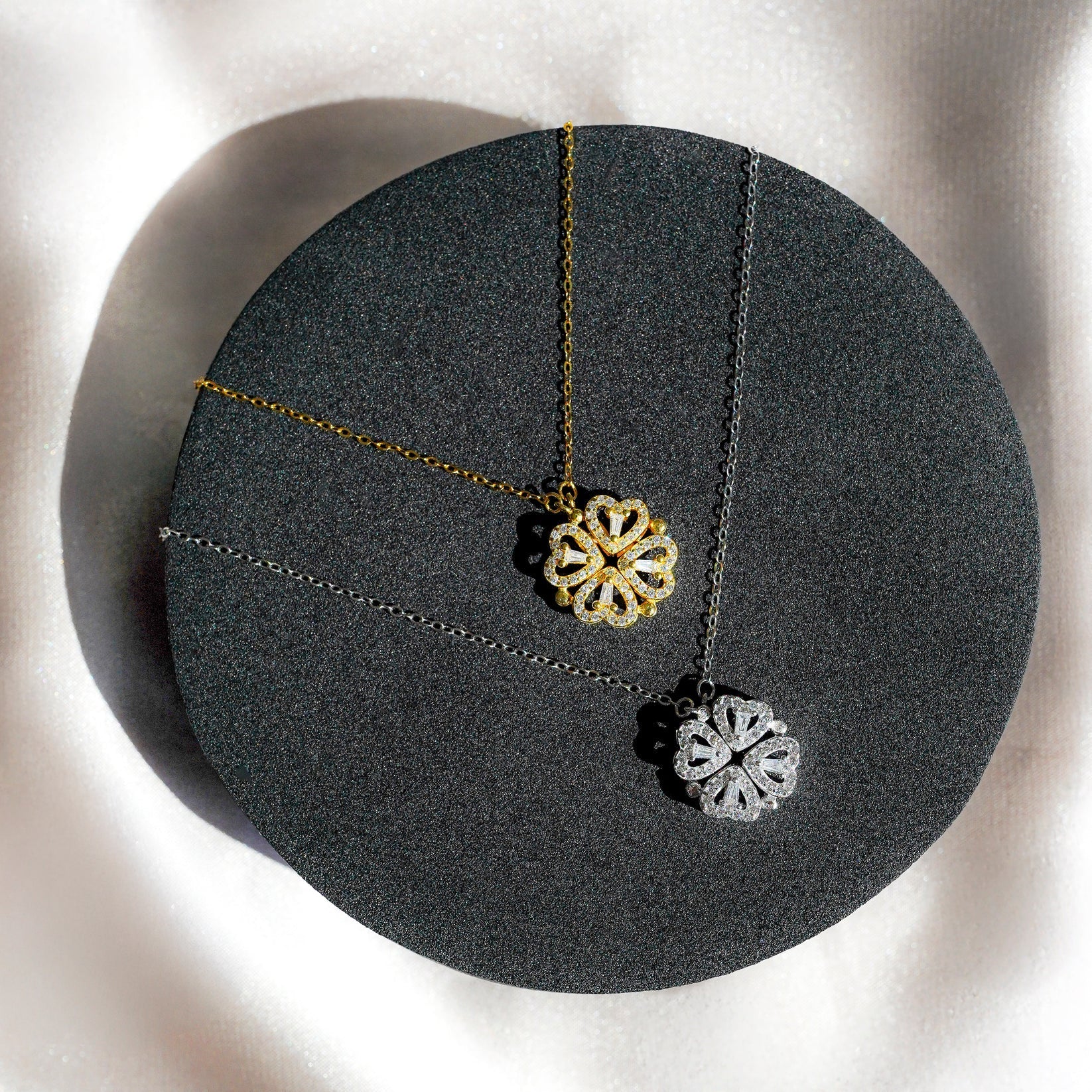 EternalBloom – Daughter’s Lucky Clover & Rose Keepsake