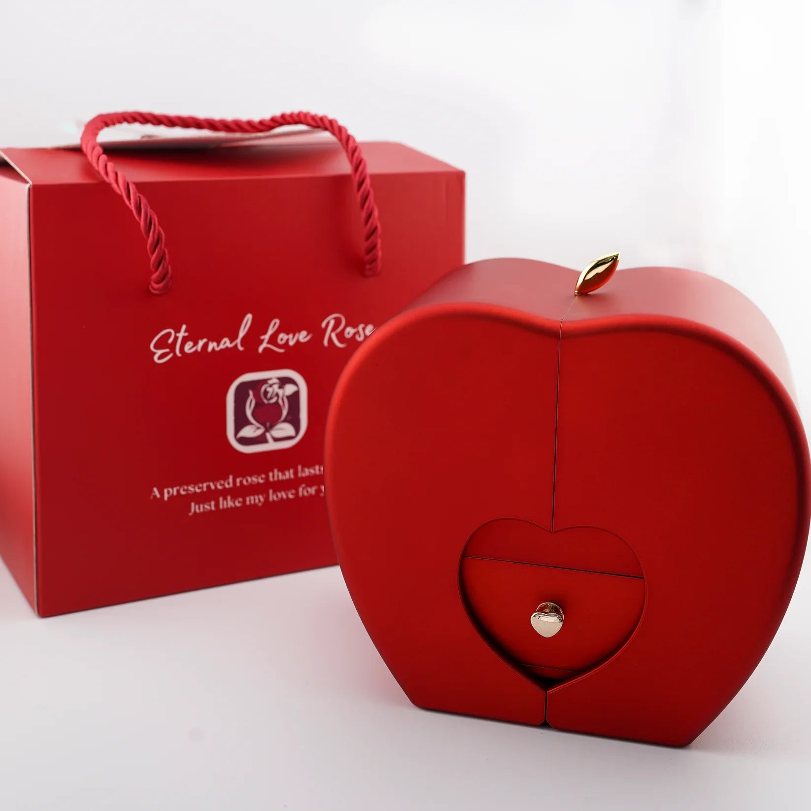 EternalBloom – Daughter’s Lucky Clover & Rose Keepsake