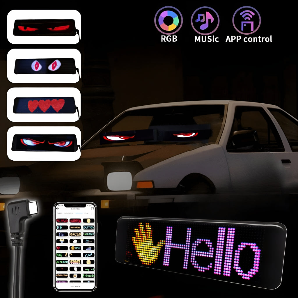 FlexiPixel – Custom LED Screen (App Control + Remote)