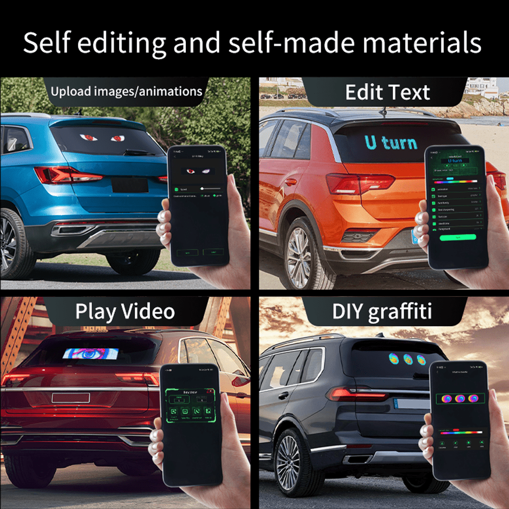 FlexiPixel – Custom LED Screen (App Control + Remote)