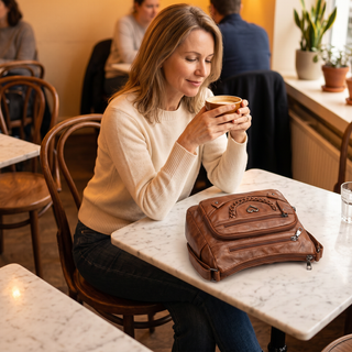 LunaLuxe – Women's Multi-Pocket Crossbody Bag