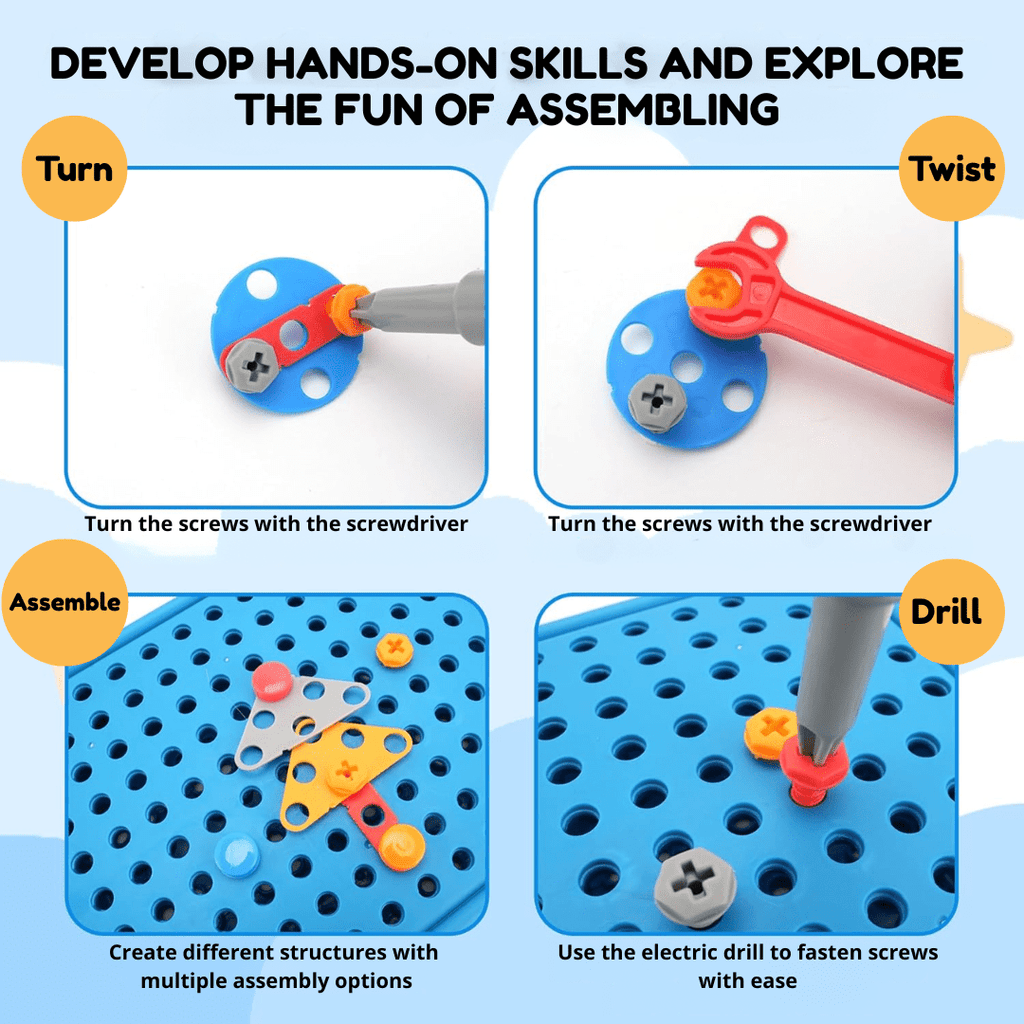 Little Engineer DIY Montessori Tool Box Set - DIYative™