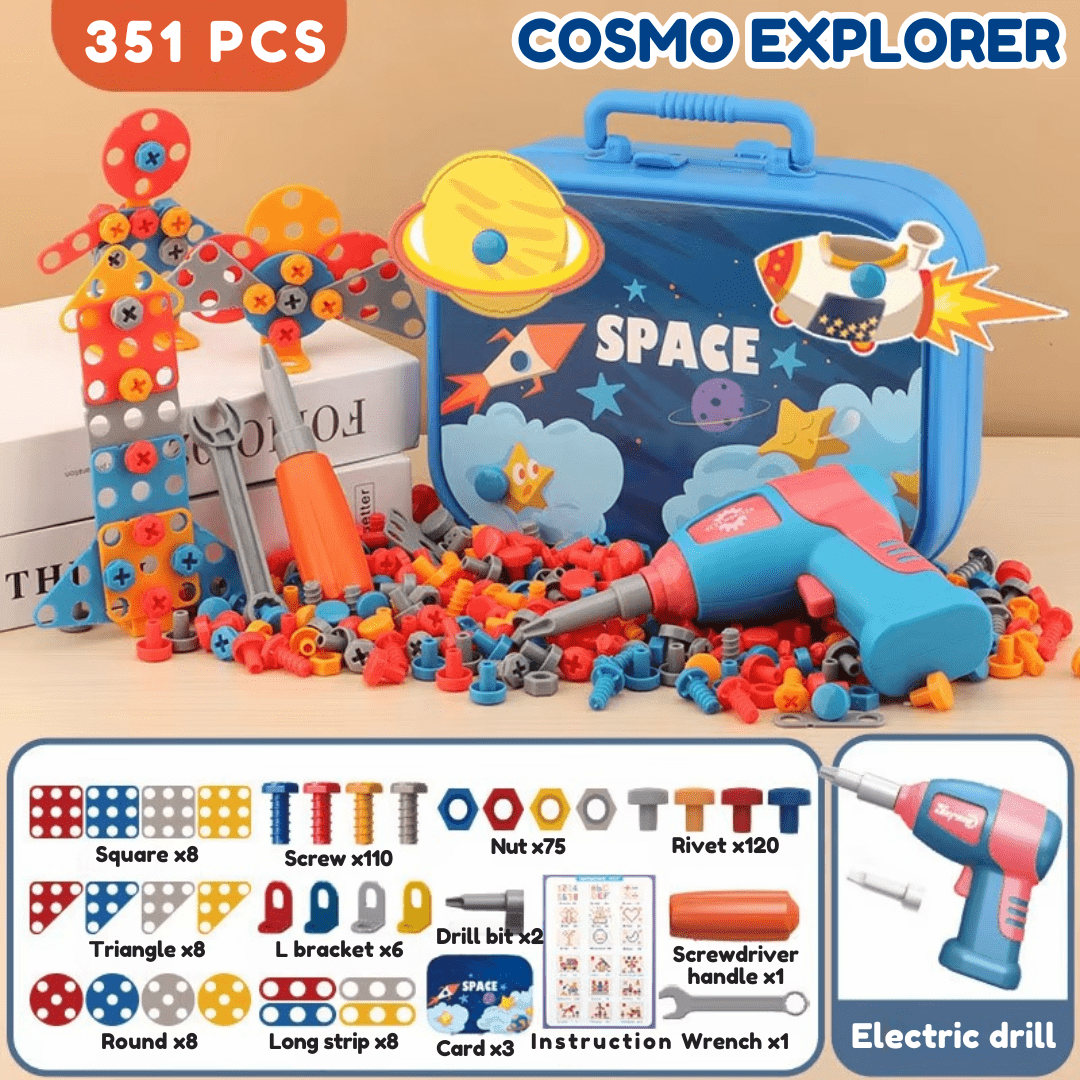 Little Engineer DIY Montessori Tool Box Set - DIYative™
