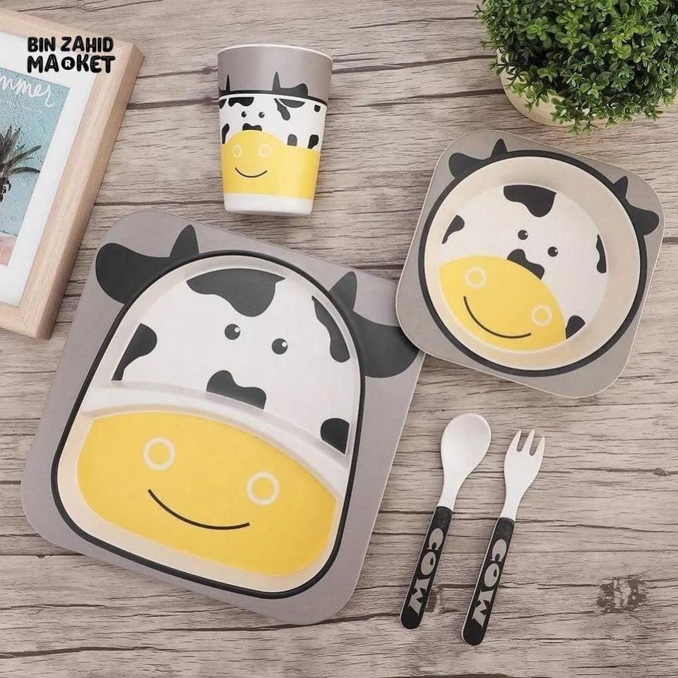 KIDS 5IN1 MELAMINE TABLEWARE SET Buffalo