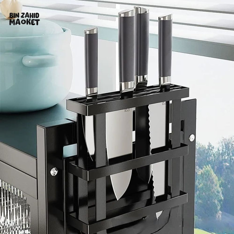 LUXORMOVE KITCHEN DISHES RACK - TRANSPARENT CABINET