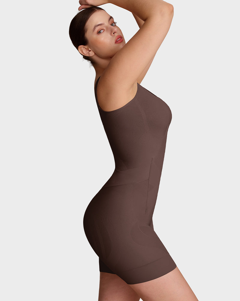 SculptEase – All-in-One Sculpting Bodysuit with Pull-Away Back Panel