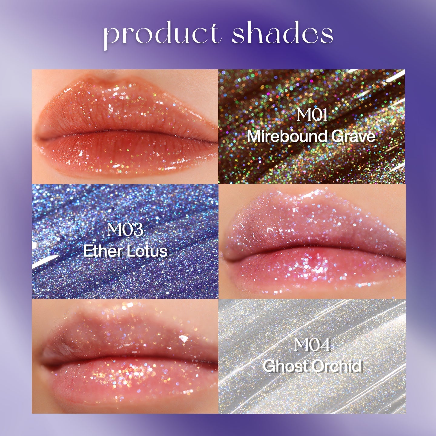 AlterRealm – Vegan Shimmer Velvet Lip Gloss in Bold Gothic Shades