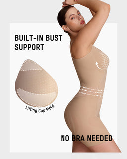 SculptEase – All-in-One Sculpting Bodysuit with Pull-Away Back Panel