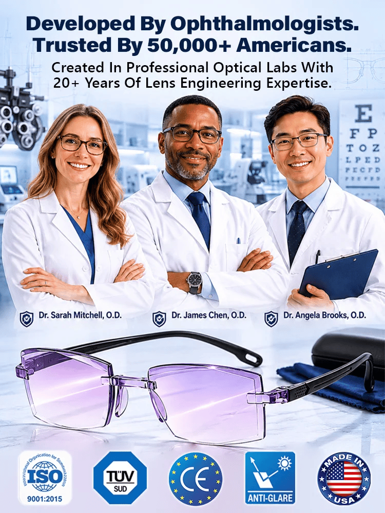 ClearShift – Progressive Photochromic Diamond-Cut Reading Glasses