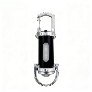 LumaClip – 1200LM Waterproof Mini Keychain Flashlight with Power Bank
