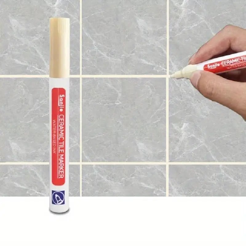 GroutRenew – Waterproof, Mold-Resistant Tile Grout Marker Pen (Pair)