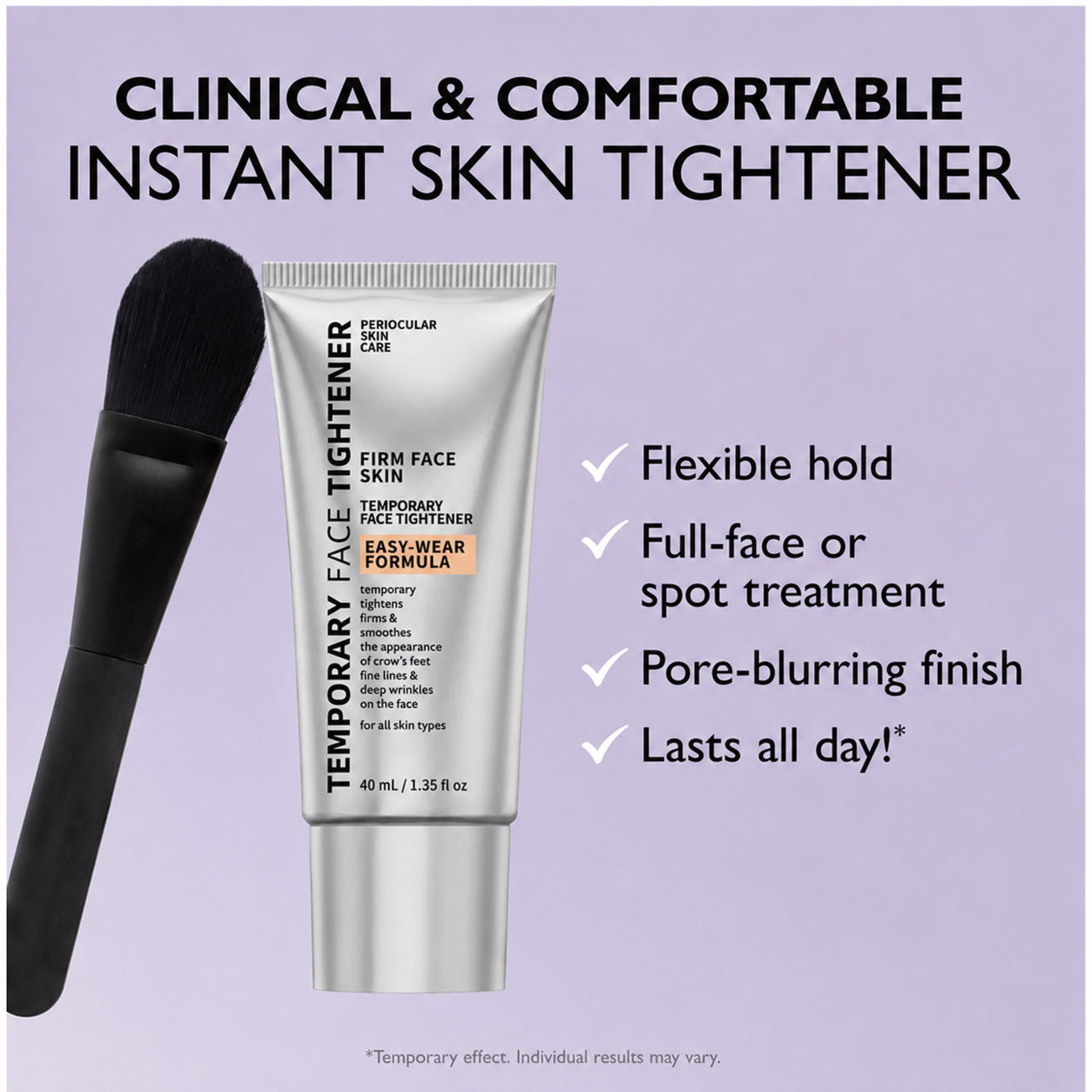 SmoothSet – Instant Firming Temporary Face Tightener, Easy-Wear Formula