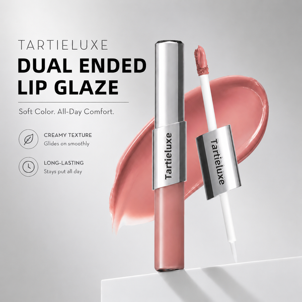 TwinGlow – Dual-Ended Matte Lip Color and Clear Gloss