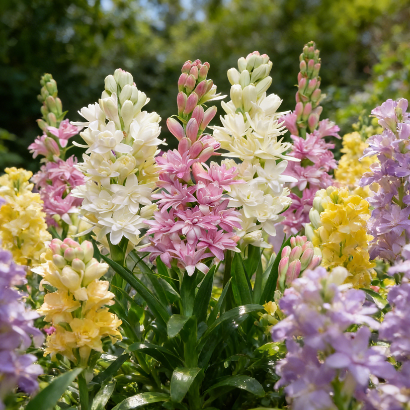 MoonBloom Tuberose – Double-Petaled Fragrant Flower Bulbs
