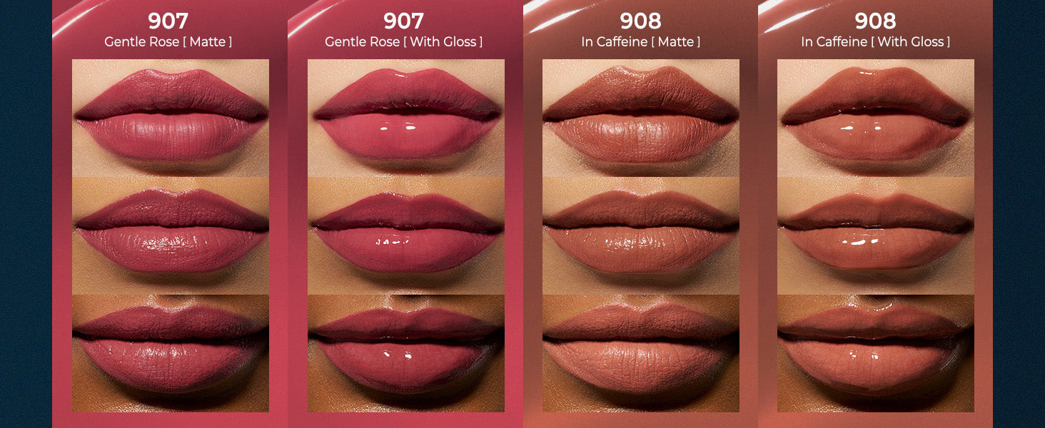 TwinGlow – Dual-Ended Matte Lip Color and Clear Gloss