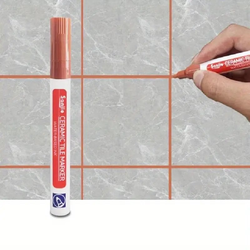GroutRenew – Waterproof, Mold-Resistant Tile Grout Marker Pen (Pair)