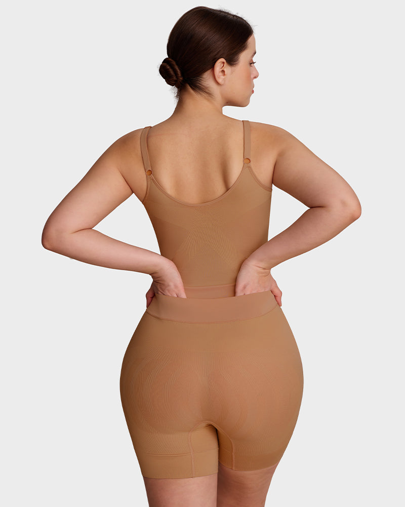 SculptEase – All-in-One Sculpting Bodysuit with Pull-Away Back Panel