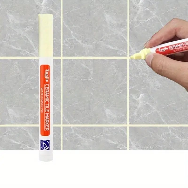 GroutRenew – Waterproof, Mold-Resistant Tile Grout Marker Pen (Pair)