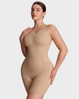 SculptEase – All-in-One Sculpting Bodysuit with Pull-Away Back Panel