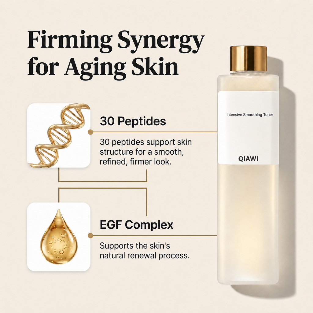 SilkPeptide Toner – Silky Hydration Firming Toner with 68% Silky Water, 30 Peptides and EGF Complex