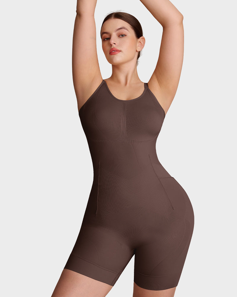 SculptEase – All-in-One Sculpting Bodysuit with Pull-Away Back Panel