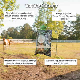 FlyHunter – Water-Activated Outdoor Fly Trap Bag