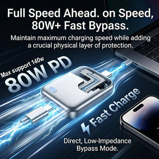 ChargeGuard – 140W Auto Stop Charging Adapter