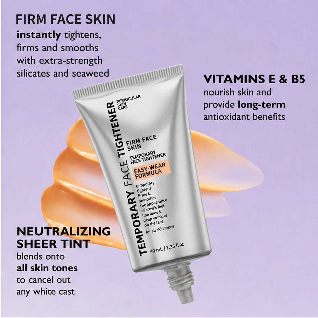 SmoothSet – Instant Firming Temporary Face Tightener, Easy-Wear Formula