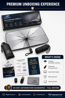 ShadeBrella – Foldable Car Windshield Sun Shade Umbrella