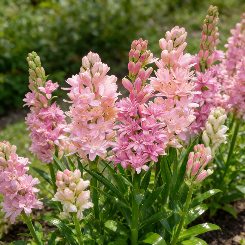 MoonBloom Tuberose – Double-Petaled Fragrant Flower Bulbs