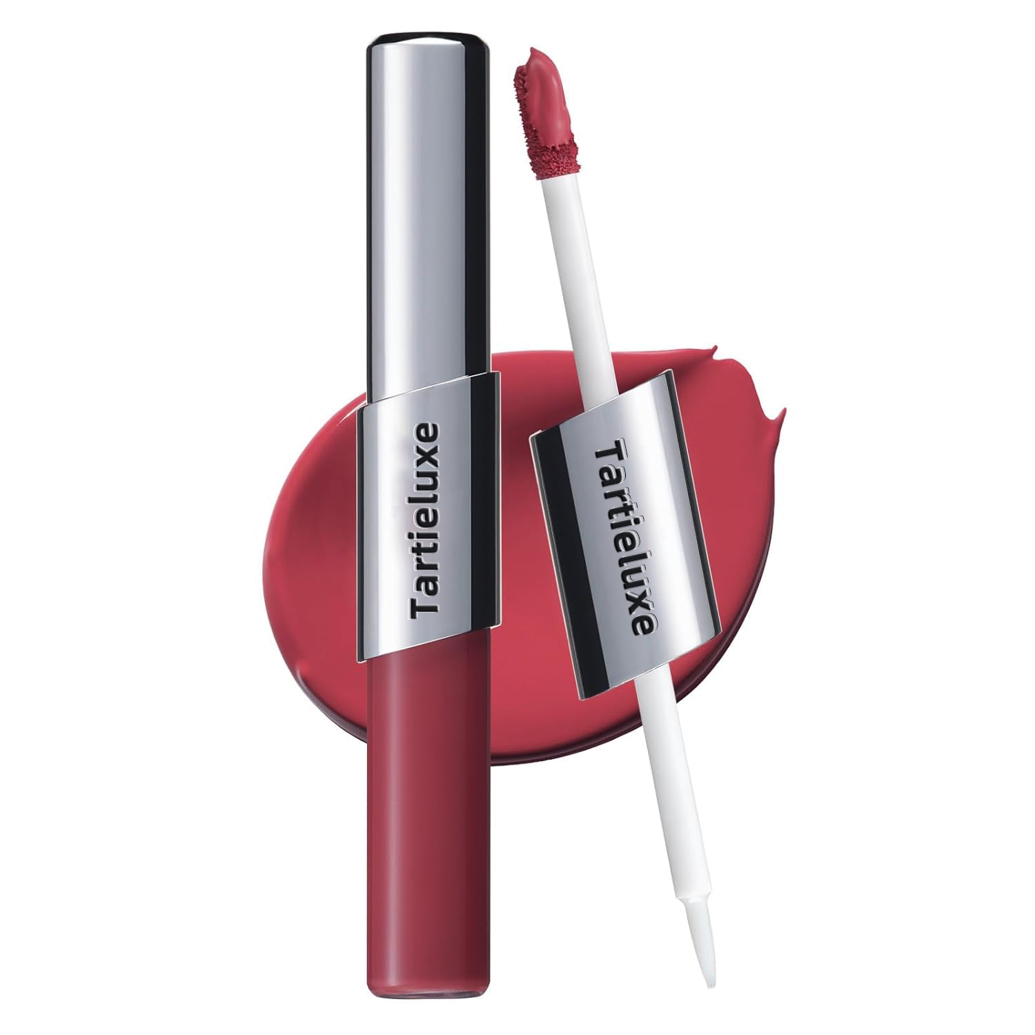 TwinGlaze Lip – Dual-Ended Velvet Matte Liquid Lipstick & High-Shine Clear Gloss