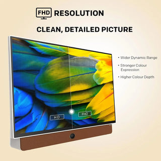 RoamScreen – 24-Inch Portable Smart TV with Built-In Battery & Carry Case